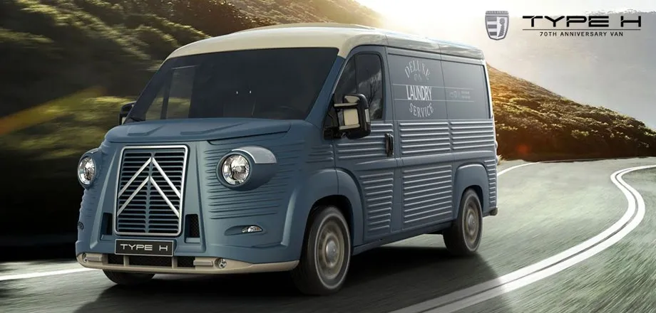 TYPE H TRIBUTO AL CITROEN HY DEL 1947 